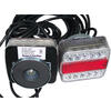 LED 4-function light magnetic with plug 7-pole