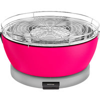 Feuerdesign Vesuvio Holzkohlegrill / Tischgrill fuchsia
