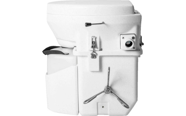 Nature's Head dry separation toilet with foot crank