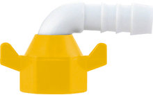 Lily White YELLOW Angle screw-on grommet