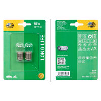 Hella BA15s R5W Long Life Glühlampe Blink- / Positions- / Schluss- / Innenraum- / Begrenzungsleuchte 2er-Set 12 V / 5 W