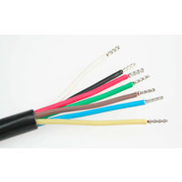 Vehicle cable H05VV-F 7 x 1.0 5 m