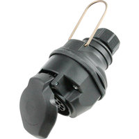 Caravan Kupplung 13-polig mit Deckel IP44