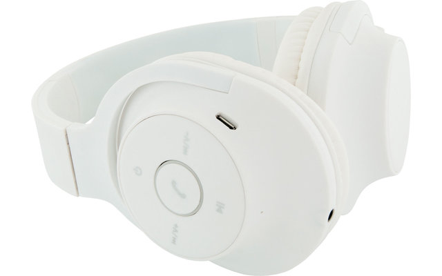 Schwaiger On-Ear Bluetooth-Kopfhörer weiß
