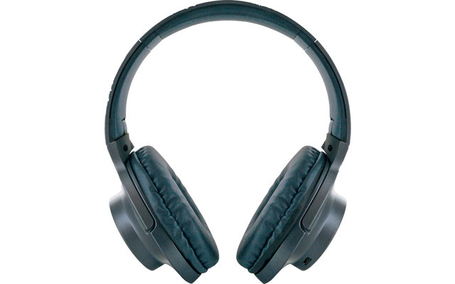 Smooth on-ear Bluetooth headphones black