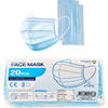 Desinfektionsmittel + Mund-und-Nasen-Einwegmasken Set für gezielten Schutz zuhause und unterwegs 4-teilig