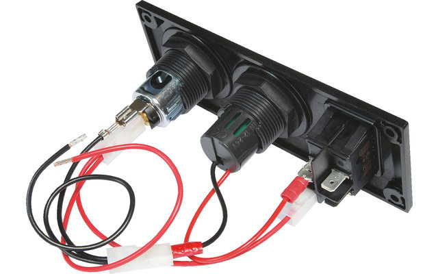 Pro car inbouwstopcontact met USB-C/A dubbel stopcontact