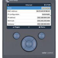 Victron Color Control GX System&uuml;berwachung / -bedienung
