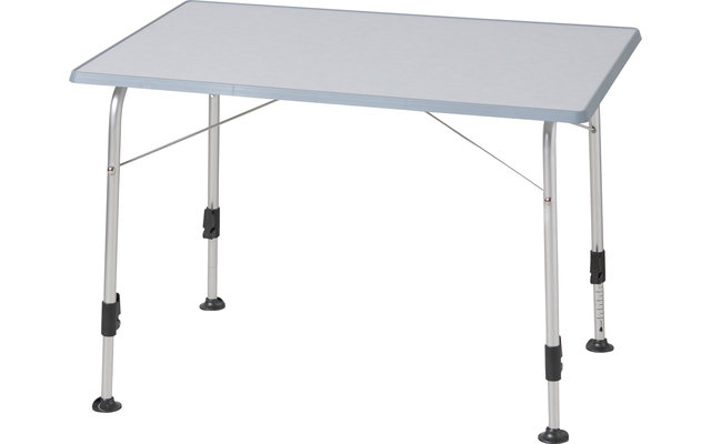 Table de camping Dukdalf Majestic 3 en aluminium 115 x 70 cm