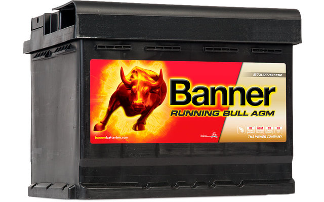 Banner Running Bull AGM 56001 Fahrzeugbatterie 12 V / 60 Ah