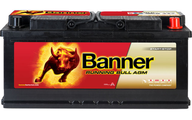 Batería para vehículos Banner Running Bull AGM 60501 12 V / 105 Ah