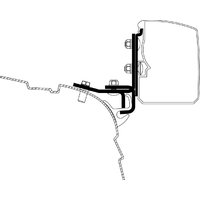 Adaptateur de store Omnistor 3200 VW T5/T6 Brandrup Rail LHD Thule