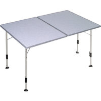 Mesa de aluminio Dukdalf Majestic Twin 120 x 80 cm
