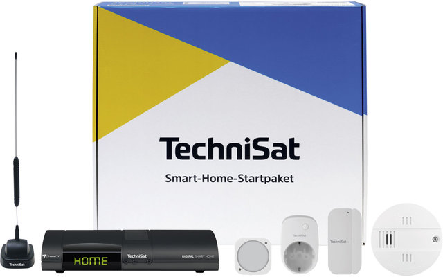 TechniSat Alarm Smart-Home-Startpaket Alarmsystem inkl. DigiPal Zentraleinheit / Receiver