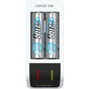 Ansmann Comfort Mini caricabatterie 1,2 V + 2x batterie AA
