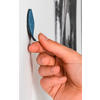 silwy® Flex Magnethaken inkl. Metall-Nano-Gel-Pads 5 cm 8-tlg. blau