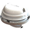 Airxcel Maxxfan Dome roof fan / side wall fan 12 V with LED lighting white