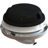 Ventilatore da tetto / a parete Airxcel Maxxfan Dome 12 V con LED nero