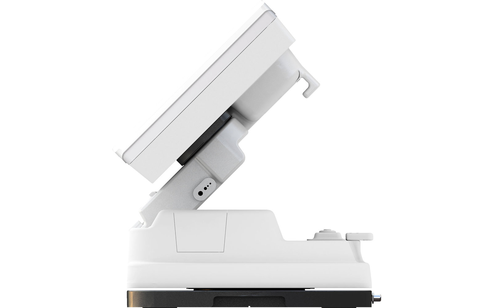 witte scanner met open deksel