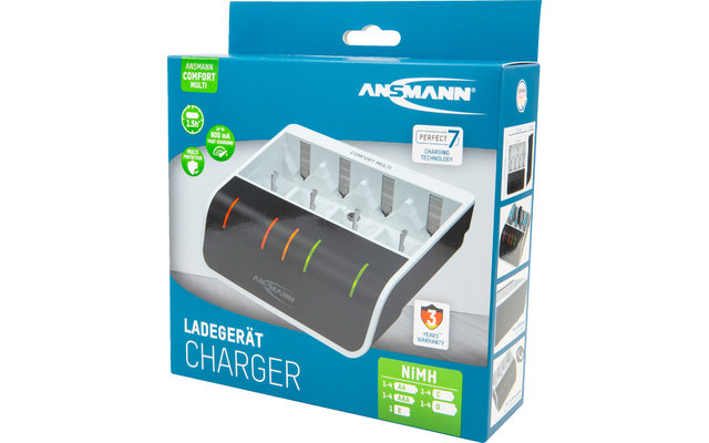 Ansmann Comfort Multi Chargeur de batterie 1,2 V