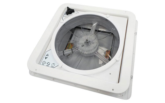 Claraboya / sistema de ventilación Airxcel Maxxfan Plus 12 V 40 × 40 cm