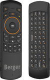 Berger Universal Funkfernbedienung mit Tastatur und Air Mouse