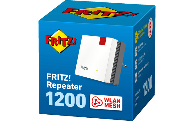 AVM FRITZ!Repeater 1200 Répéteur WLAN 2.4 GHz / 5 GHz 400 Mbit/s