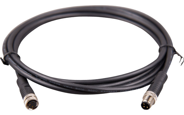 Victron M8 Rond stekker Male/Female 3- Pol kabel 5 m