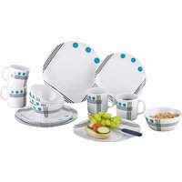 Berger serviessiet dots melamine blauw - 16-delige set