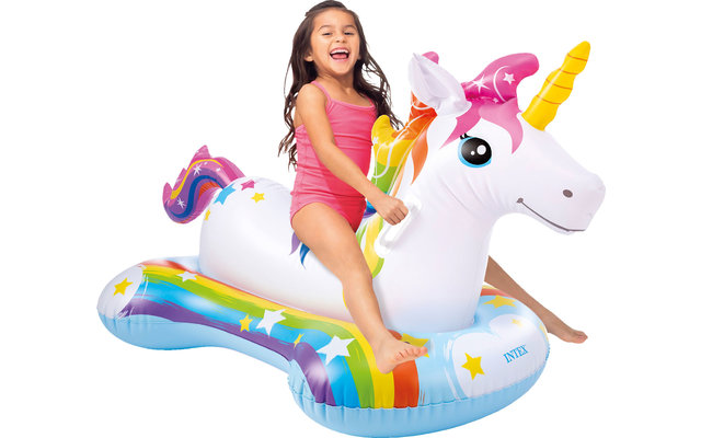Intex Unicorn Ride-On Unicorn Inflatable Island 163 x 86 cm