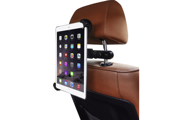 Berger tray holder for headrests