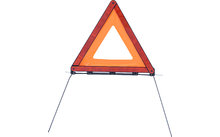 Petex warning triangle with storage container
