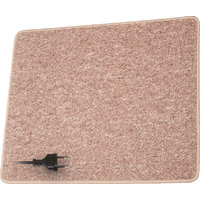 Tapis chauffant 230 V 100 x 60 cm brun clair Palais Pro Car