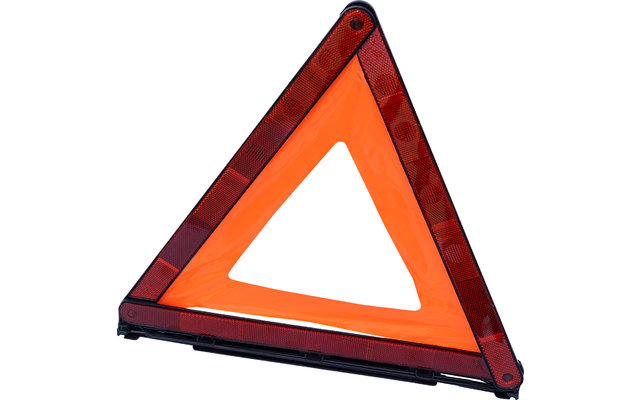 Triangolo di avvertimento Petex con scatola di conservazione
