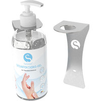 WM Aquatec Sanisept Edelstahl-Halter für Seifenspender