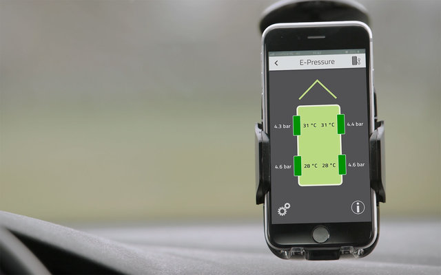 Sensori di pressione pneumatici E-Pressure E-Trailer per Smart Trailer System 2 pezzi