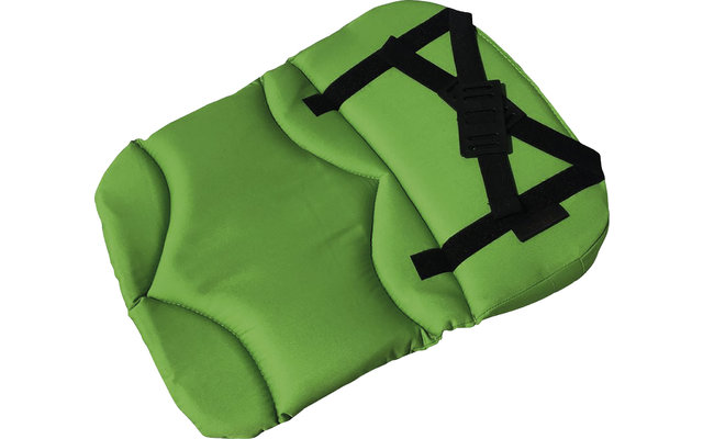 Sitback Basic klein autostoelkussen 31,5 x 42 cm neon groen