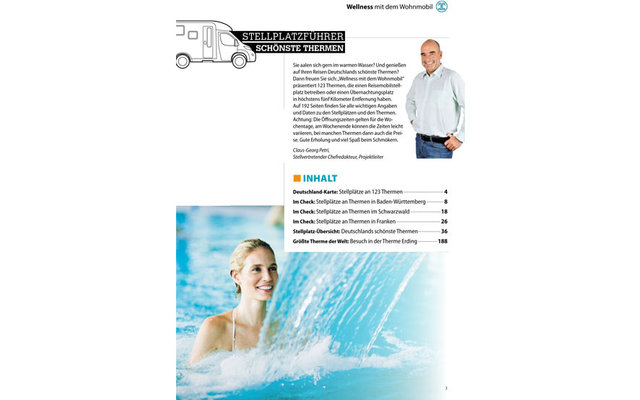 Dolde Medien Verlag - Pitch guide for the most beautiful thermal baths - Wellness with the motorhome