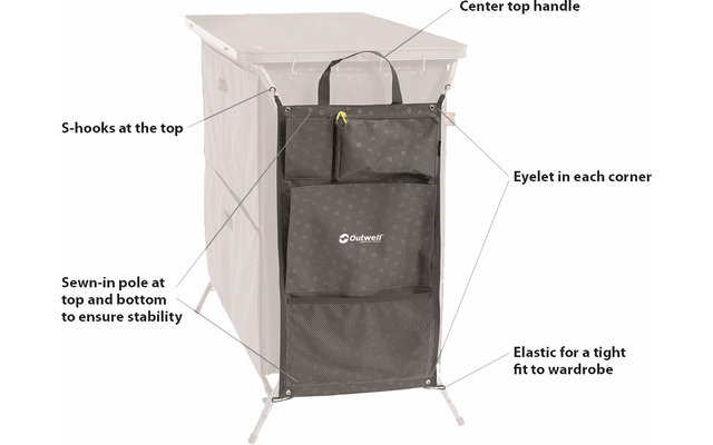 Outwell Neat'N'Tidy Organizer / Hanging Bag