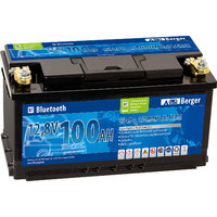 Batería de litio Berger 100 Ah con Bluetooth