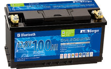 Berger Lithium Batterij 100 Ah met Bluetooth