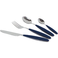 Gimex Stainless Steel Cutlery Set 16 pcs navy blue
