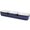 Gimex Bistro tray with 3 Snack Bowls