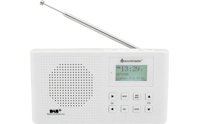 Soundmaster DAB160 DAB+ / FM digitale radio wit