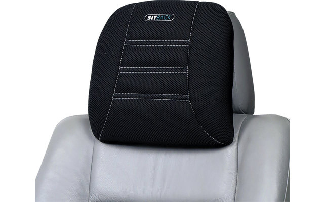 Sitback Neck fabric headrest cushion black