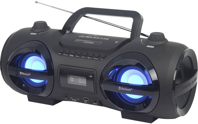 Boombox Reflexion CDR900BT con FM, CD, USB y Bluetooth