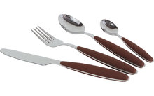 Set Posate Da Campeggio 3 In 1 Pieghevole – Coltello, Forchetta E Cucchiaio In Acciaio Inox, Leggero E Portatile