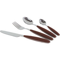 Gimex Stainless Steel Cutlery Set 16 pcs brown