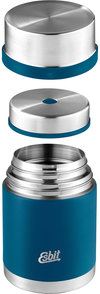 Esbit Sculptor Food-Thermobehälter inkl. Schüssel 18/8 Edelstahl Polar Blue 750 ml