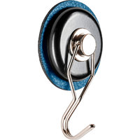 silwy® The One Metall Magnethaken inkl. Metall-Nano-Gel-Pad 7,5 cm 2-tlg. blau